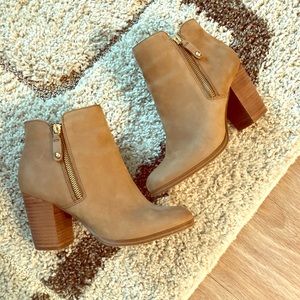 Aldo Tan Booties Size 7.5
